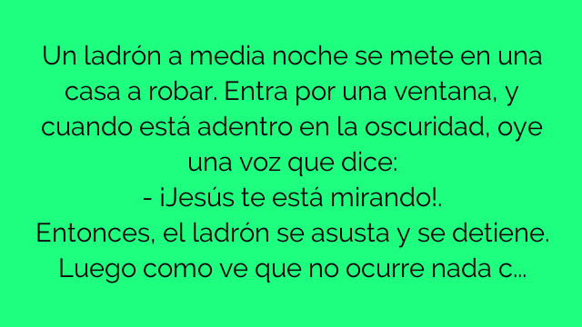 Jesús te esta mirando y no querrás saber quien es Jesús