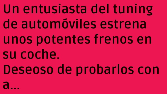 Frenos nuevos