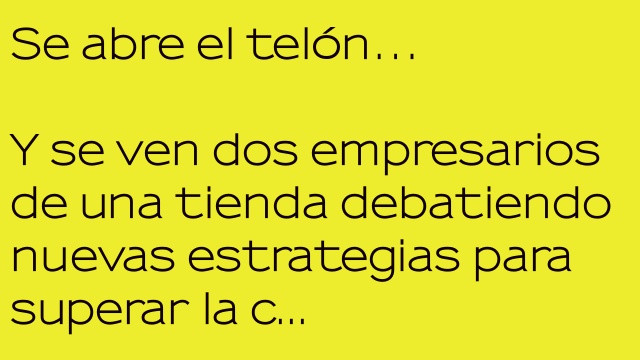 La crisis y los empresarios