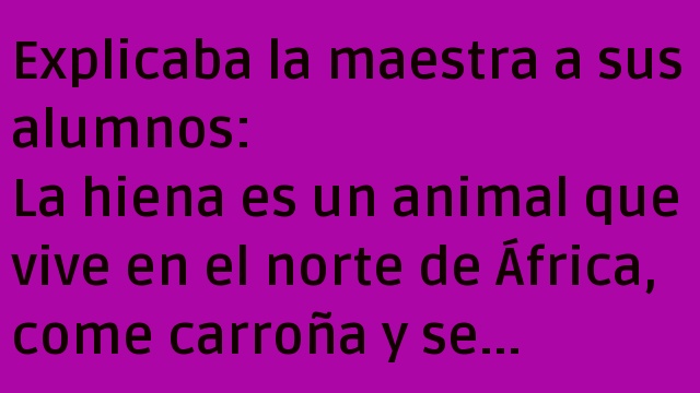 La hiena