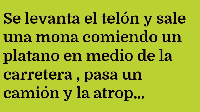 La mona y el platano