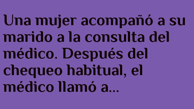 Condenado por el médico