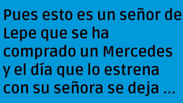El coche nuevo
