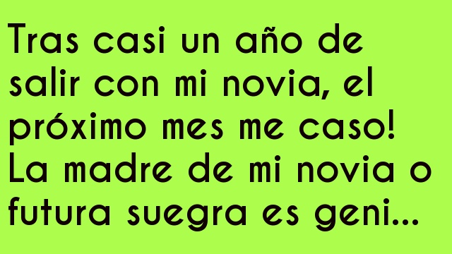 Suerte que fui al coche