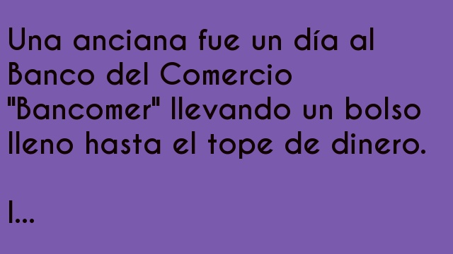 Apuestas de la anciana