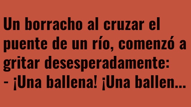 Chiste Premiun: ¡Una ballena! ¡Una ballena!