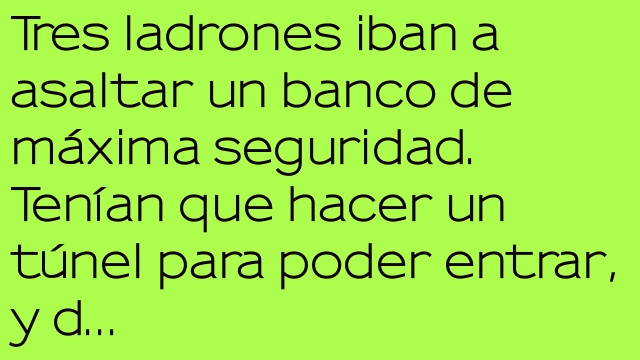Ladrones Asaltan Banco