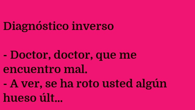 Diagnóstico inverso