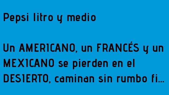 Pepsi litro y medio