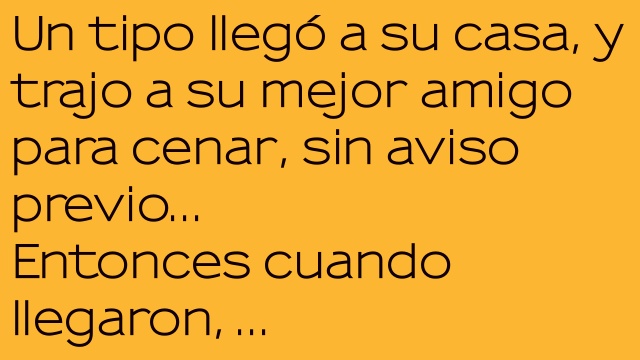 Chiste Premiun: Eso si es un mejor Amigo