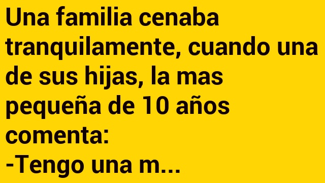 Chiste super bueno. Confusión por Niña Virgen