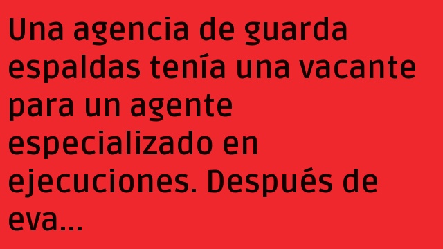 Agente especializado en ejecuciones