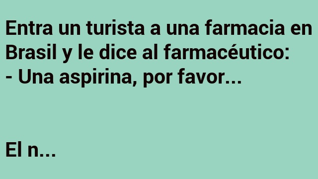 Farmacia exagerada