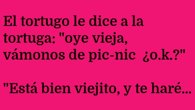 La tortuga glotona