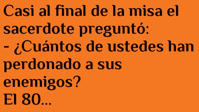 La viejita que perdona enemigos