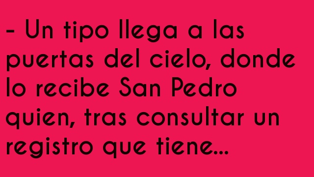El tipo valiente