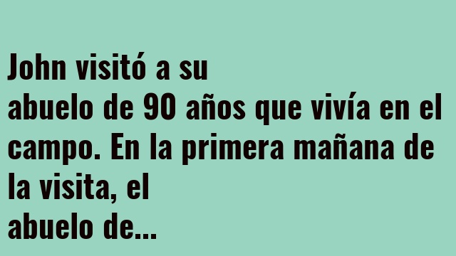 Agua fría