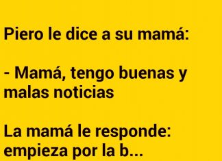 Buenas y malas noticias