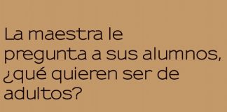 Cuando sean adultos