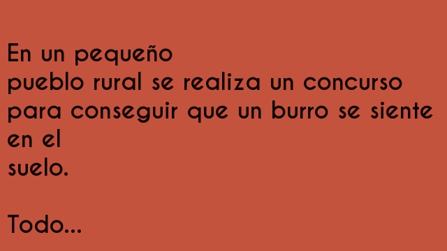 El burro y el granjero