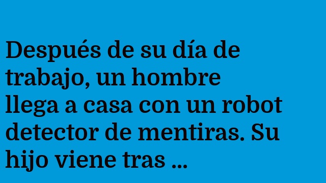 El detector de mentiras