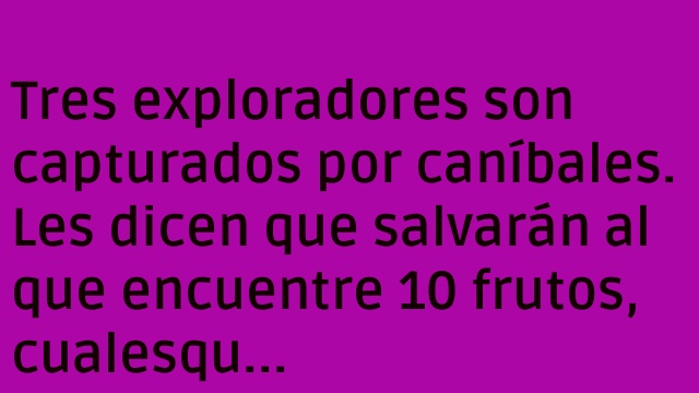 Los caníbales