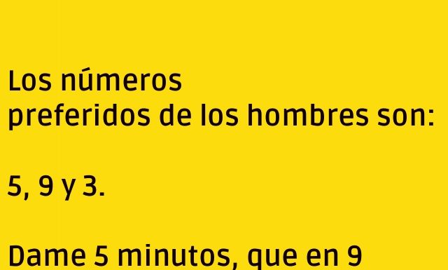 Los números preferidos