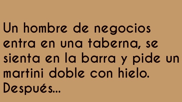 Martini doble