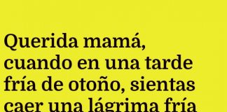 Querida Mamá