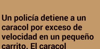 Acelerado el Caracol, Detenido por un Ideal