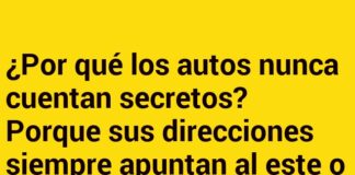 «Autos sin secretos en el camino»