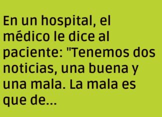 Buenas y malas noticias médicas