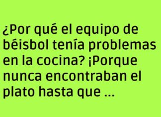 Cocinando con un Equipo de Béisbol