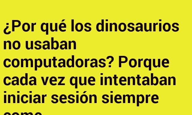 Dinosaurios y la tecnología: un «tyranno-error» prehistórico