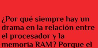 Drama Computacional: Procesador vs. RAM