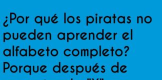 El Abecedario Incompleto de los Piratas
