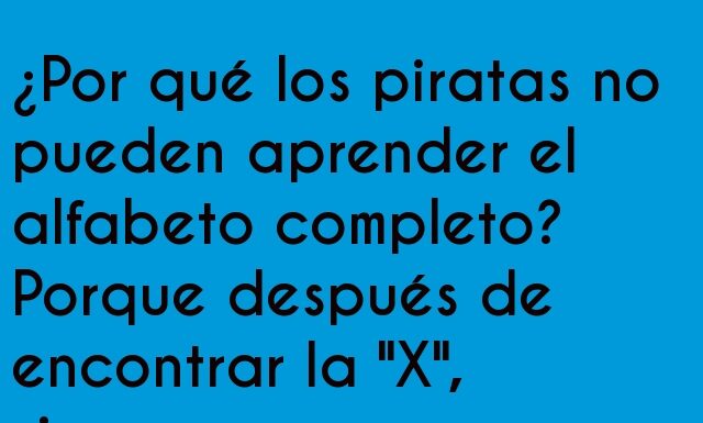 El Abecedario Incompleto de los Piratas