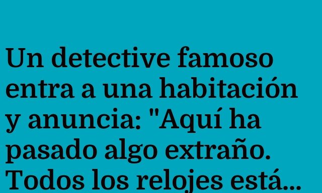 El caso que rompió el tiempo