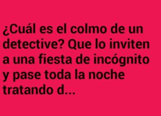 El cumpleaños sorpresa del detective incognito