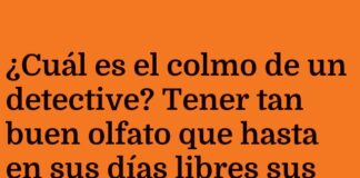 «El Detective de Nariz Incansable»