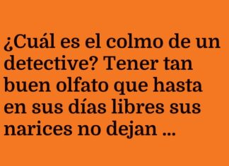 «El Detective de Nariz Incansable»