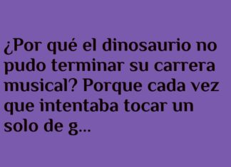 El Dinosaurio y el Rock Sostenido