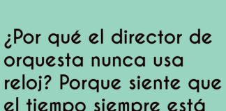 El director sin tiempo musical