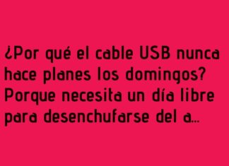 «El domingo de desconexión del USB»