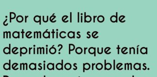 El libro matemático encontró solución al amor.