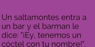 «El malentendido del saltamontes famoso»