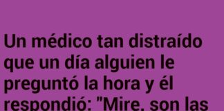 El médico del tiempo perfecto