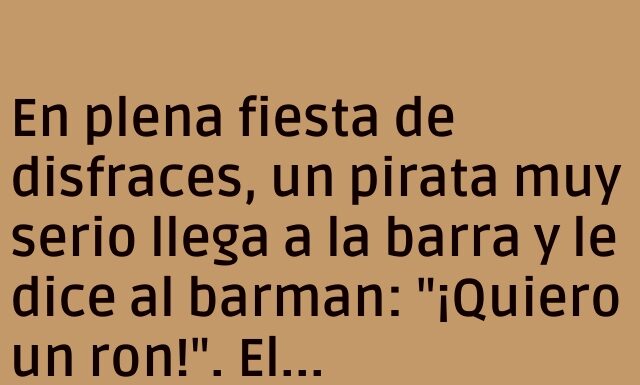 El pirata de la rum-ba