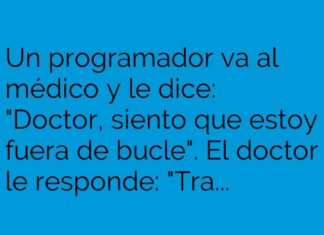 Fuera de bucle y sin paréntesis