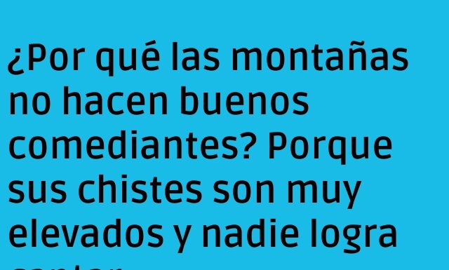 Humor de Alturas